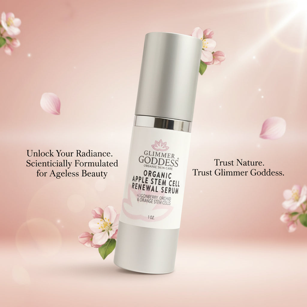 Plant-Powered Renewal: Discover the Clean Science Behind Glimmer Goddess Apple Stem Cell Serum