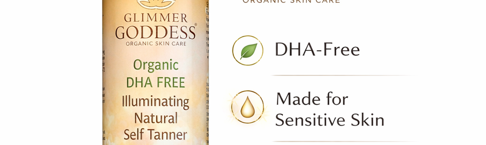 Glimmer Goddess DHA-Free Self Tanner featured in a fall self-tan maintenance guide for drier skin.