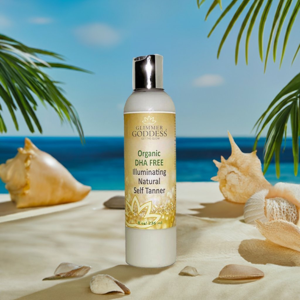Discover the Best DHA-Free Self Tanner - Glimmer Goddess® Organic Skin Care
