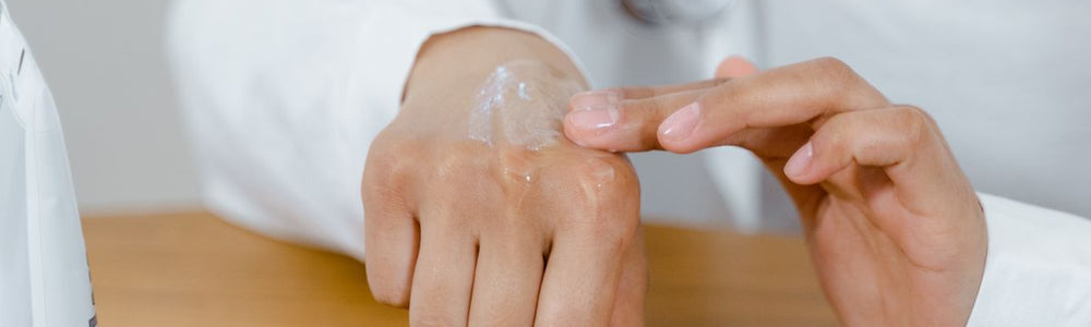 Educational skin-health image for a guide comparing ringworm and eczema.