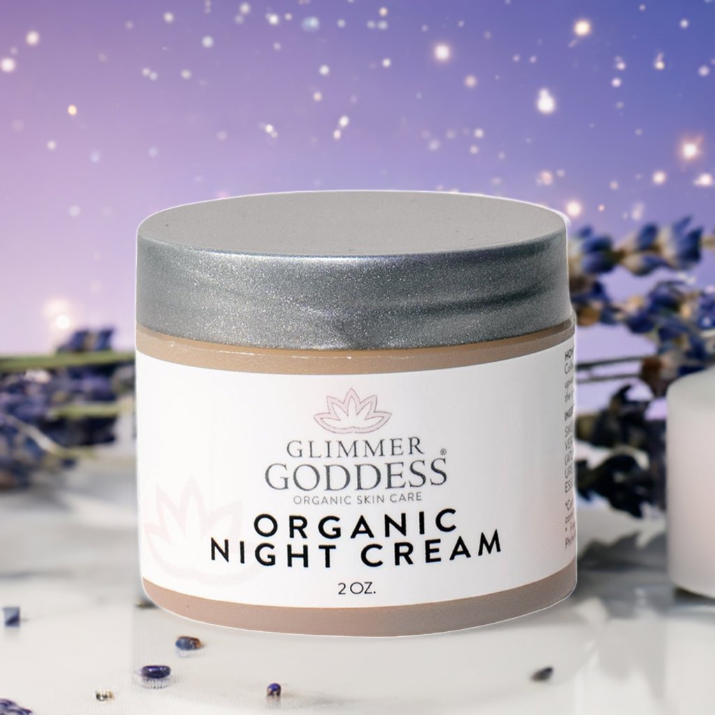 Unlock the Secrets of Radiant, Youthful Skin with Our Transformative Night Creams - Glimmer Goddess® Organic Skin Care