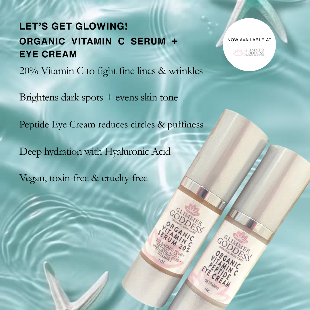 Vitamin C + Hyaluronic Acid Duo – Brightening & Plumping Serum Set for Radiant, Hydrated Skin