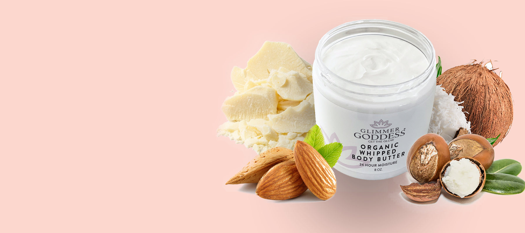 Glimmer Goddess organic skin care body butter