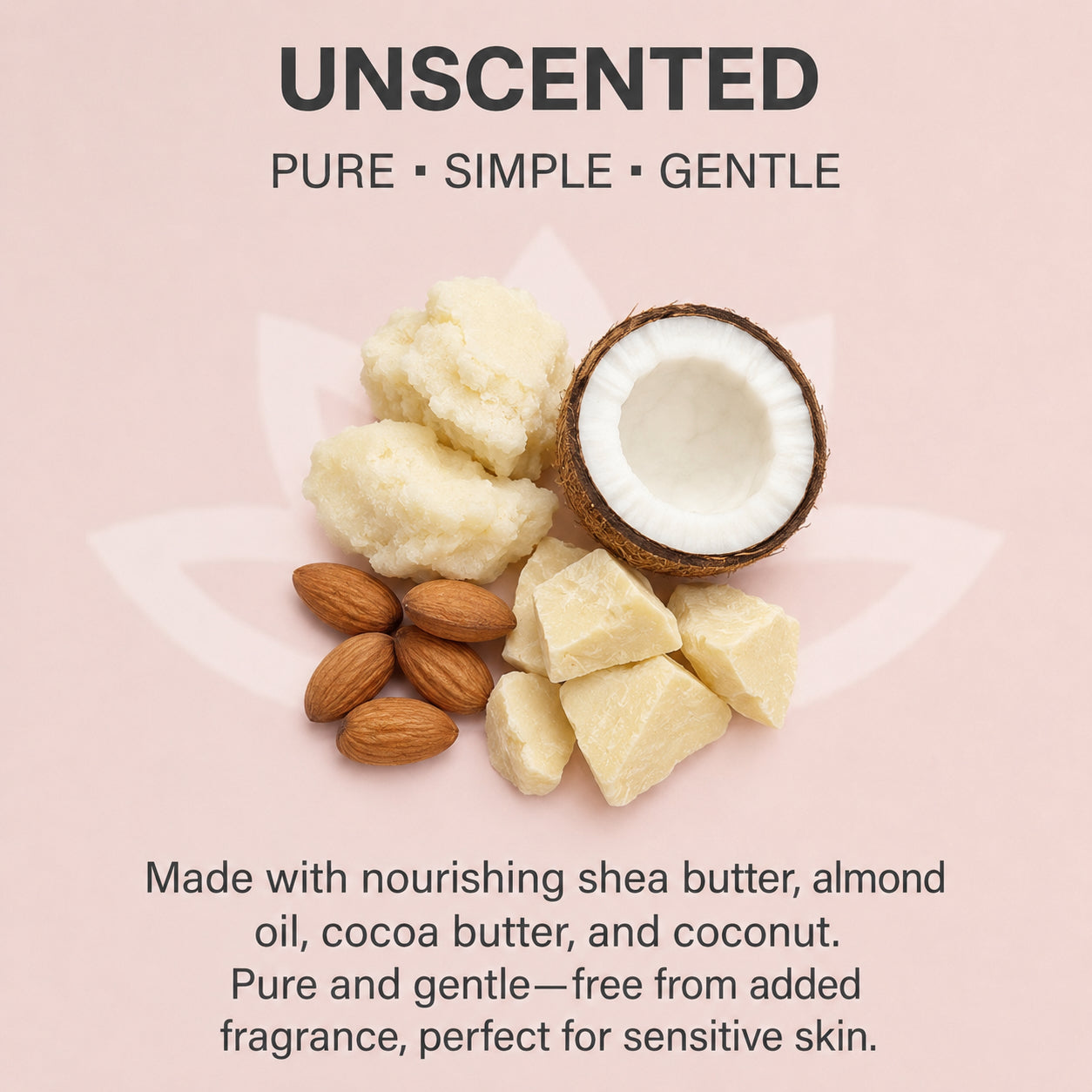 Organic Whipped Body Butter for Extremely Dry Skin 8 oz.
