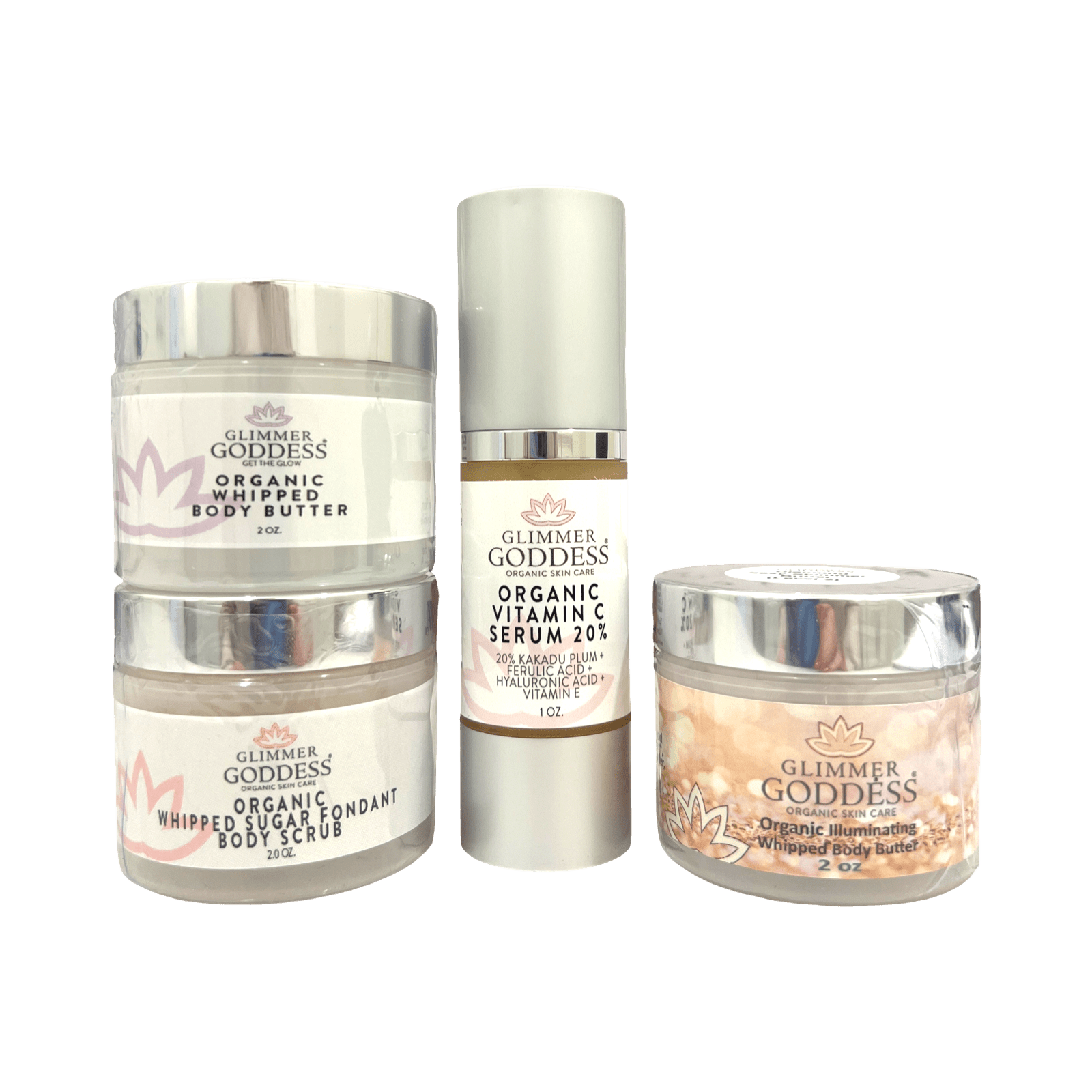 Bridesmaid Glow Gift Set - Glimmer GoddessÂŽ Organic Skin Care