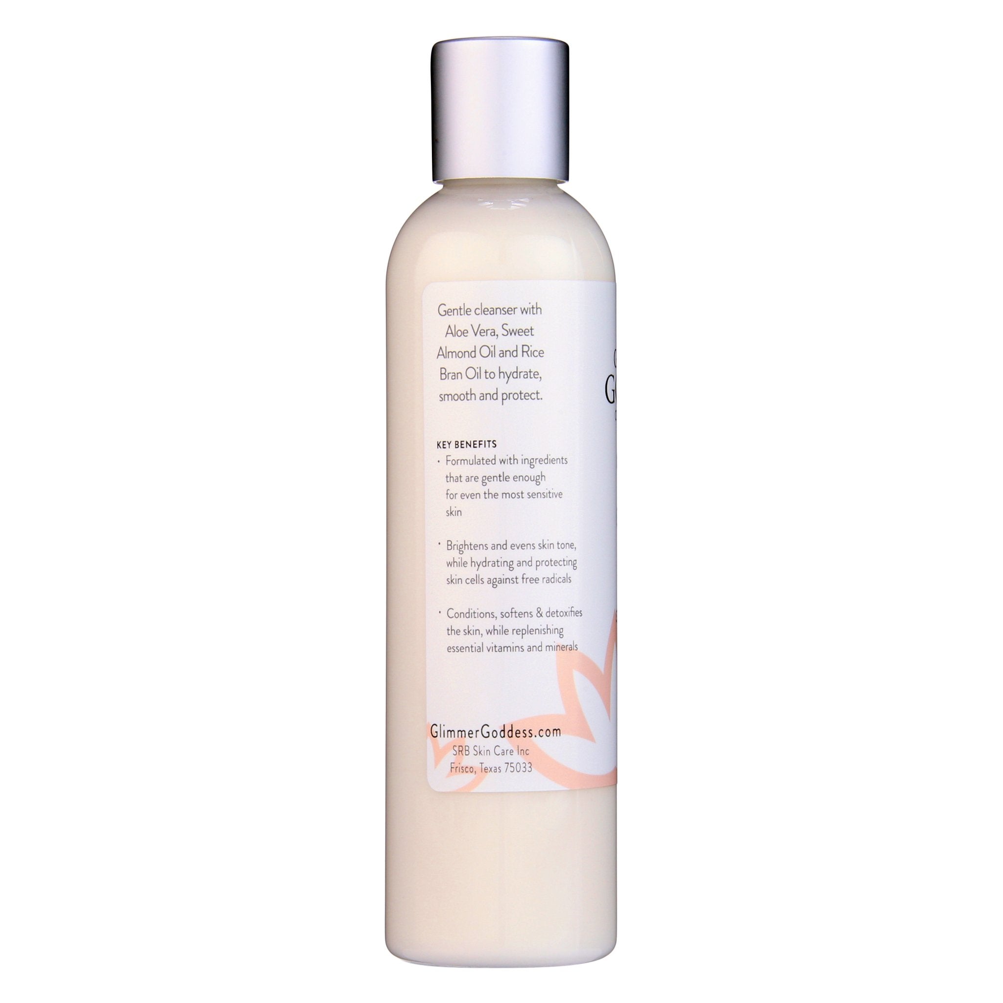 Organic Sensitive Skin Cleanser - Gentle Enough for all skin types - Glimmer Goddess® Organic Skin Care