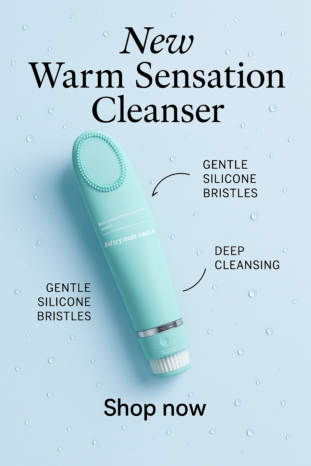 Warm Sensation Facial Cleanser - Deep Pore Cleansing & Spa-Like Skincare - Glimmer Goddess® Organic Skin Care