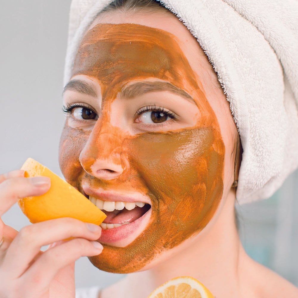 Organic Pumpkin Alpha Hydroxy Acid Face Mask - Glimmer Goddess® Organic Skin Care