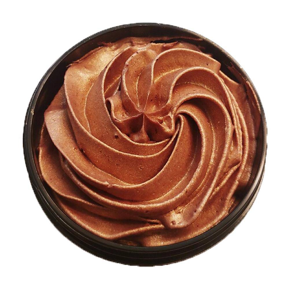Organic Shimmering Whipped Body Butter 2 oz. Travel Size - Glimmer Goddess® Organic Skin Care