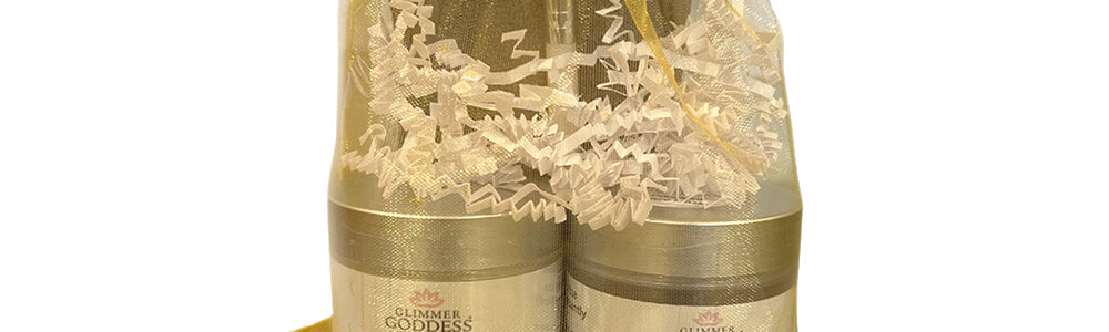 Glimmer Goddess Organic Face Mask Gift Set featured in a guide to building thoughtful self-care gifts around recipient preferences.