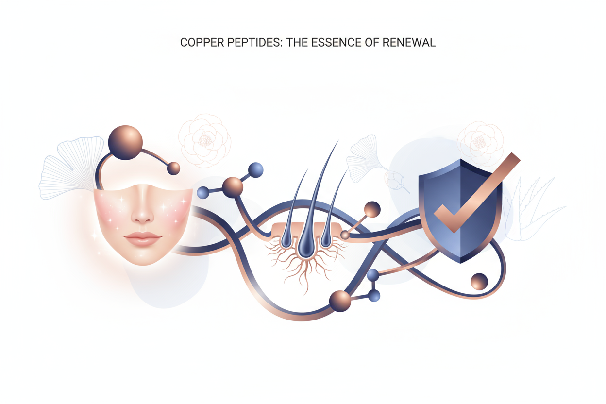 Copper Peptides: Benefits, Hair Growth & Retin-A Safety