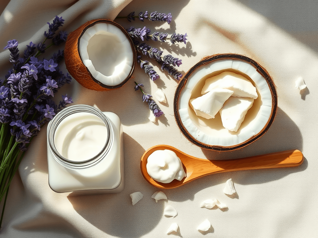 Nourish Your Skin: The Ultimate Guide to Homemade Coconut Oil Body Lotion - Glimmer Goddess® Organic Skin Care