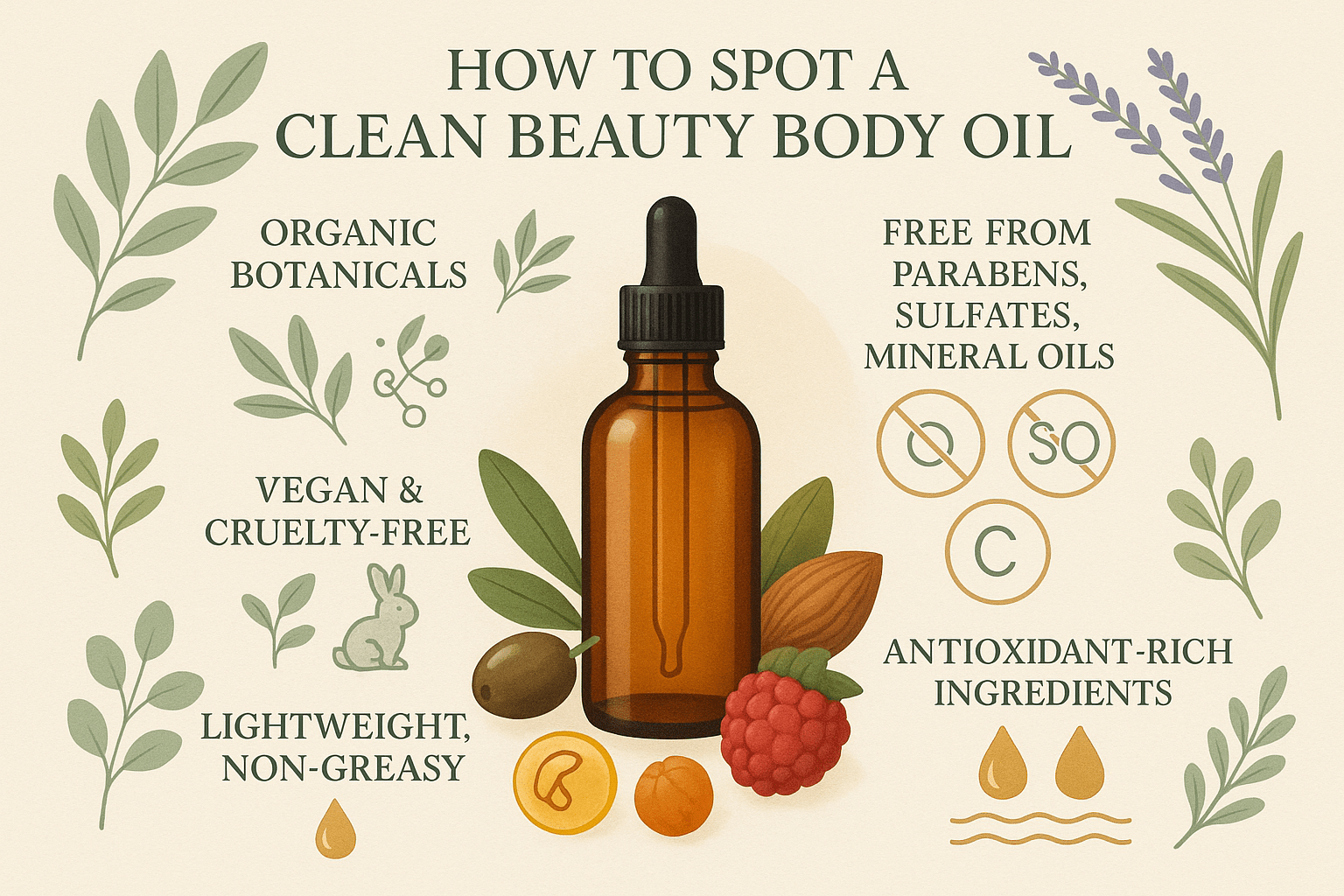 🌿 The Clean Beauty Guide to Choosing a Body Oil - Glimmer Goddess® Organic Skin Care
