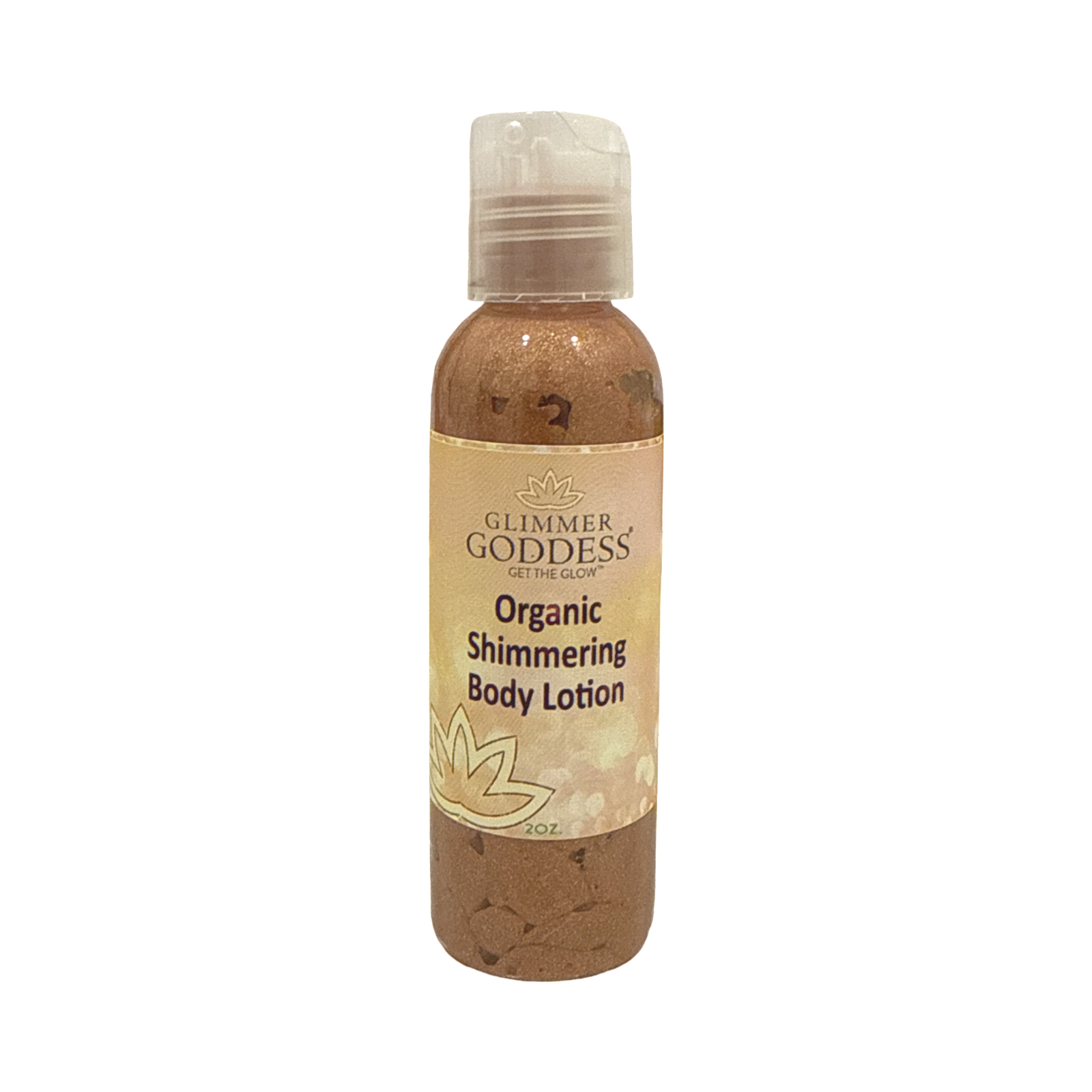 Organic Shimmer Body Lotion Travel Size Gift Set benefits: portable shimmer collection, radiant glow - Glimmer Goddess® Organic Skin Care

