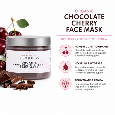 Bio-Gesichtsmaske Schokolade-Kirsche – Antioxidative Anti-Aging-Behandlung