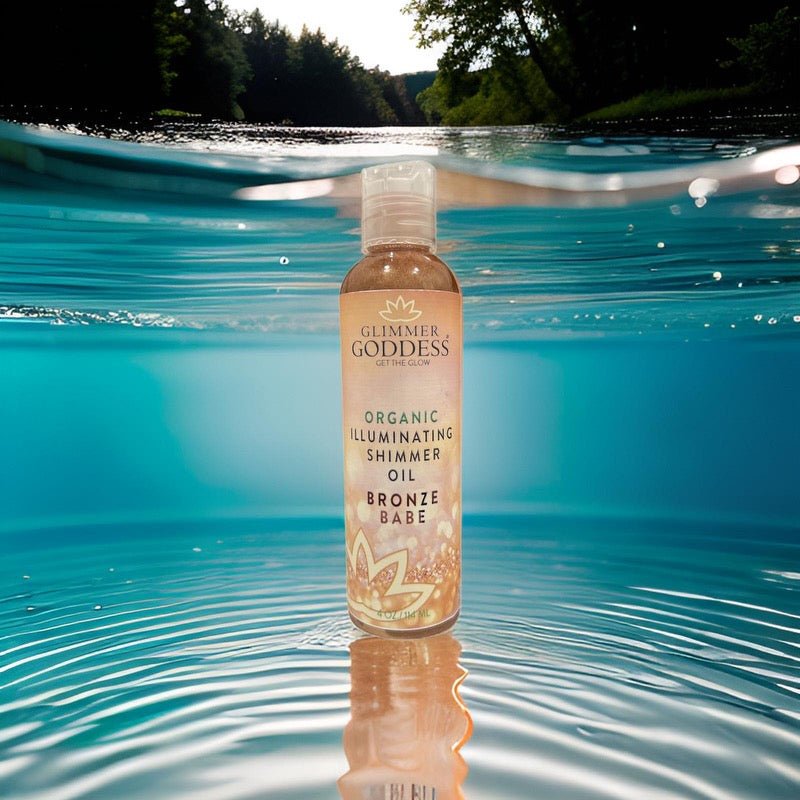 Illuminating Shimmer Body & Face Oils - Glimmer Goddess® Organic Skin Care