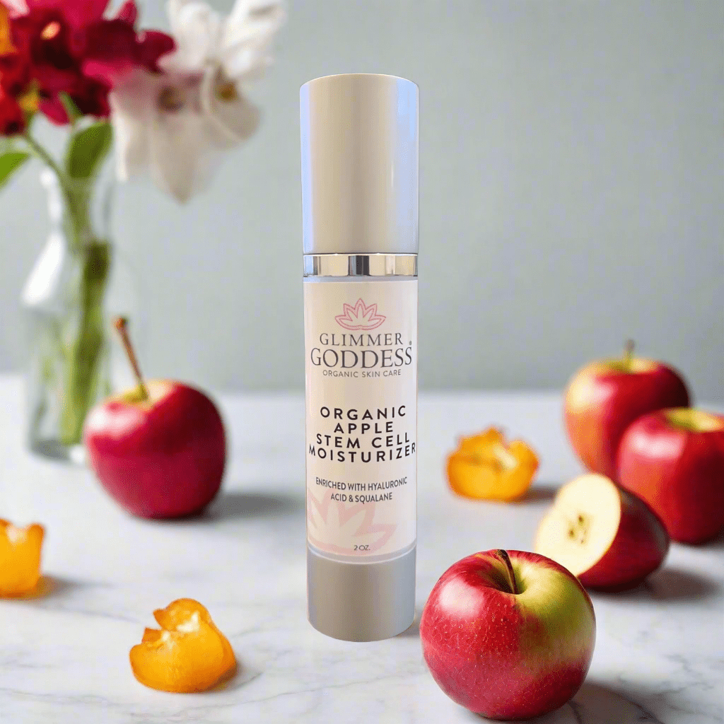 Organic Apple Stem Cell Renewal Moisturizer - Glimmer Goddess® Organic Skin Care