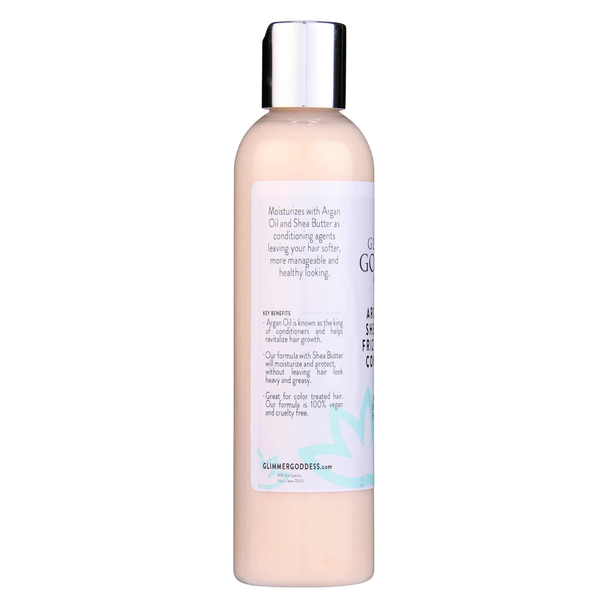 Organic Argan Oil Hair Conditioner with Shea Butter - Glimmer Goddess® Organic Skin Care