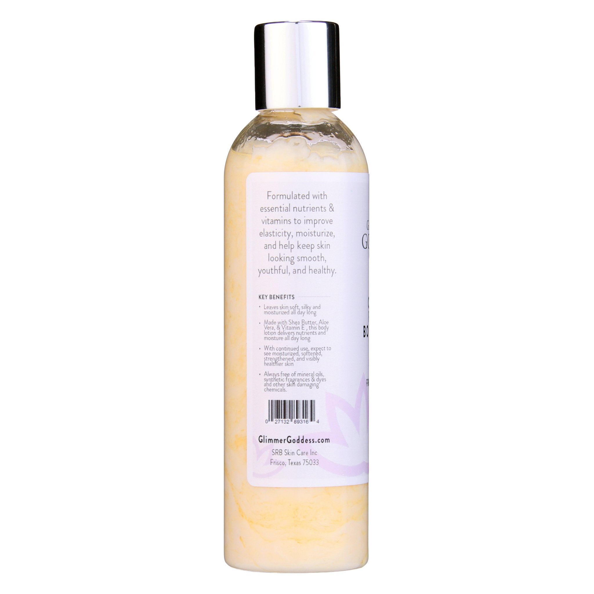 Organic Firming Body Lotion - Glimmer Goddess® Organic Skin Care