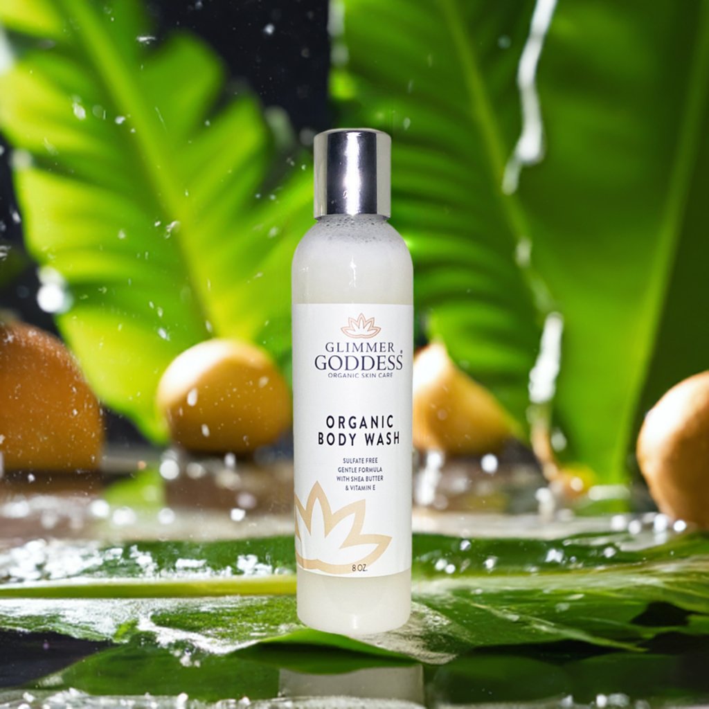 Organic Moisturizing Body Wash - Glimmer Goddess® Organic Skin Care