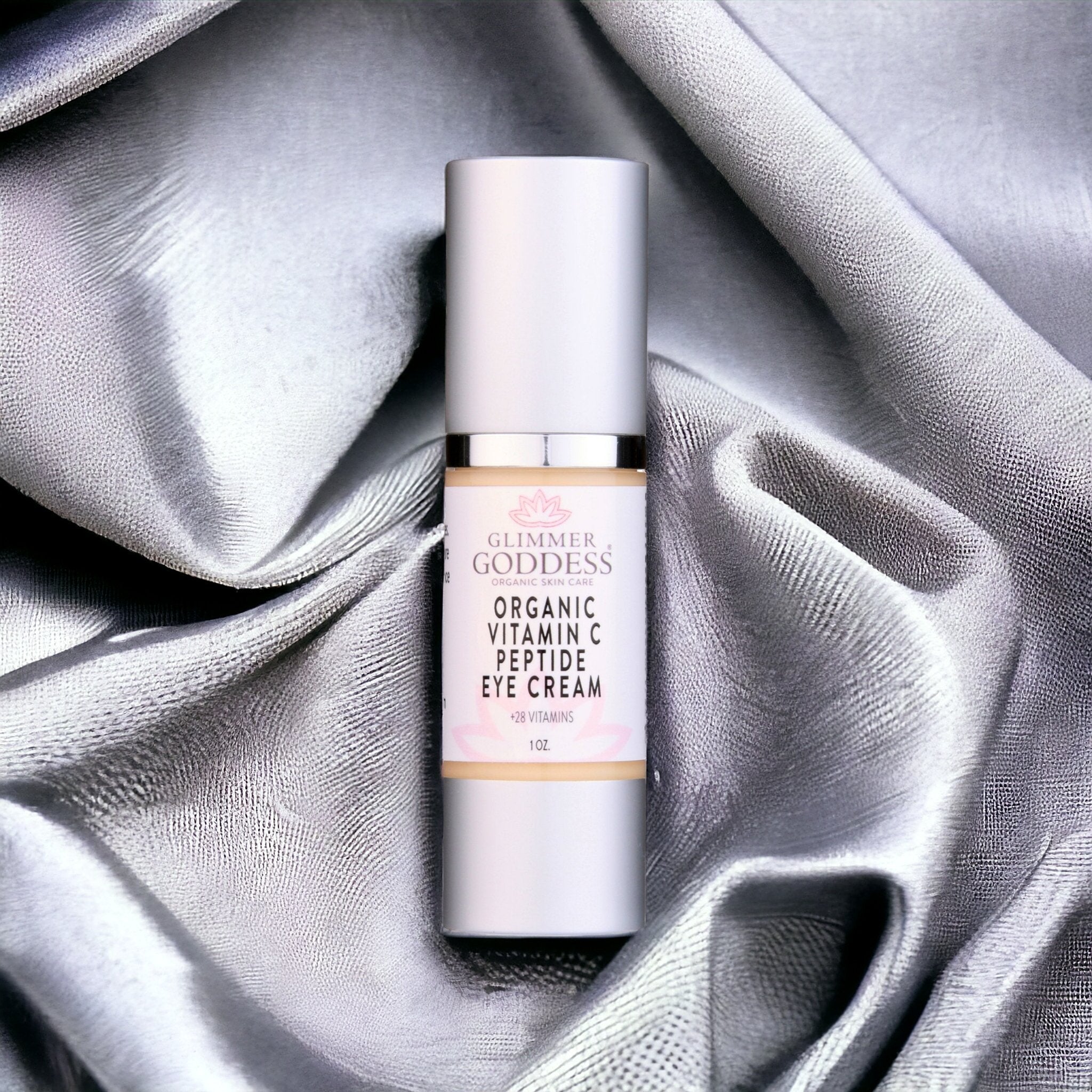 Organic Vitamin C Eye Serum For Dark Circles - Viral On Tiktok - Glimmer Goddess® Organic Skin Care