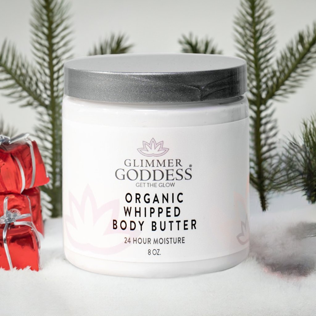 Organic Whipped Body Butter - Glimmer Goddess® Organic Skin Care