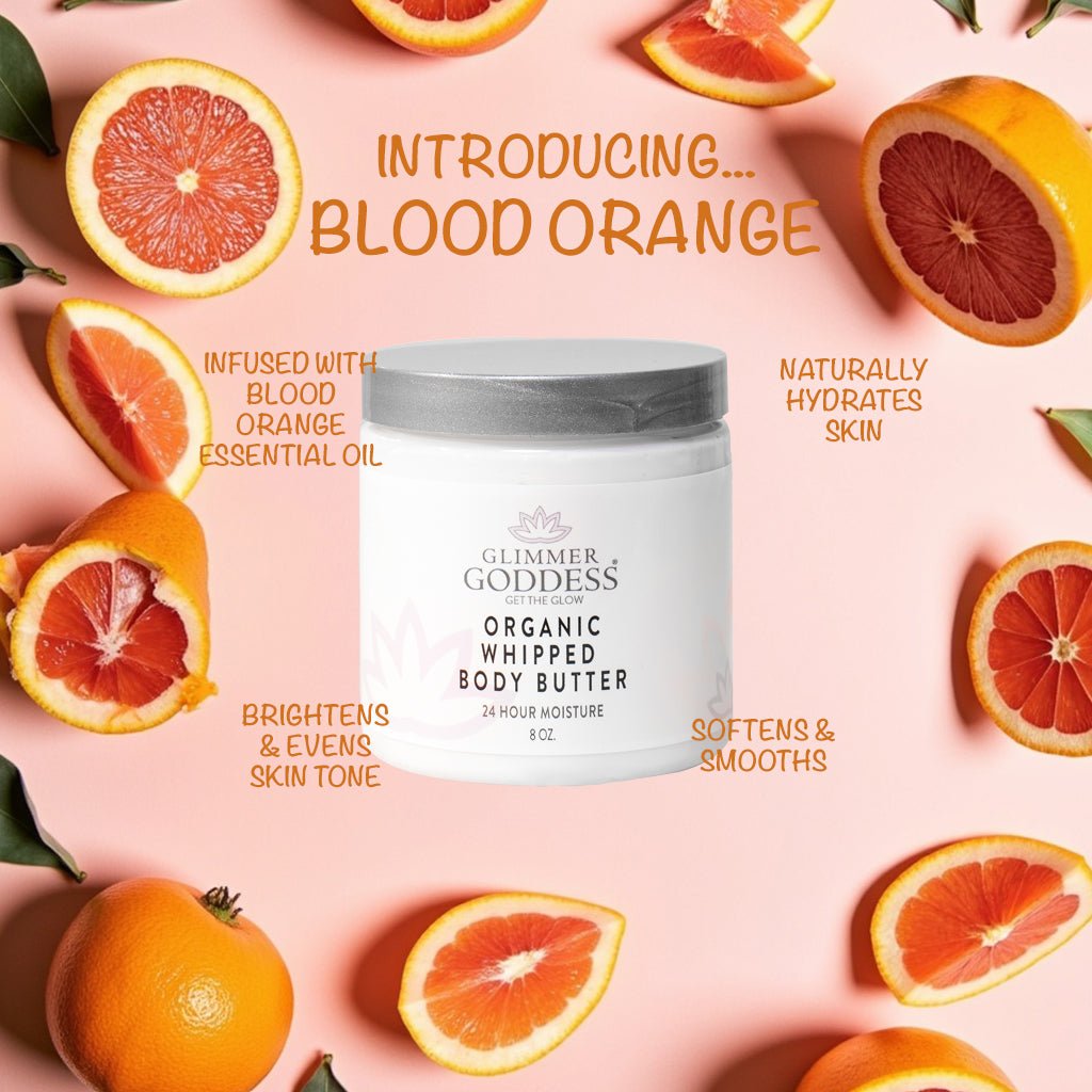 Organic Whipped Body Butter - Glimmer Goddess® Organic Skin Care
