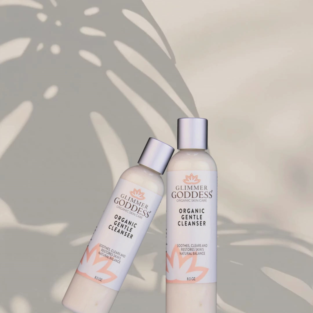 Sensitive Skin Cleanser application tutorial - how to use gentle AHA face wash for irritated, red skin
