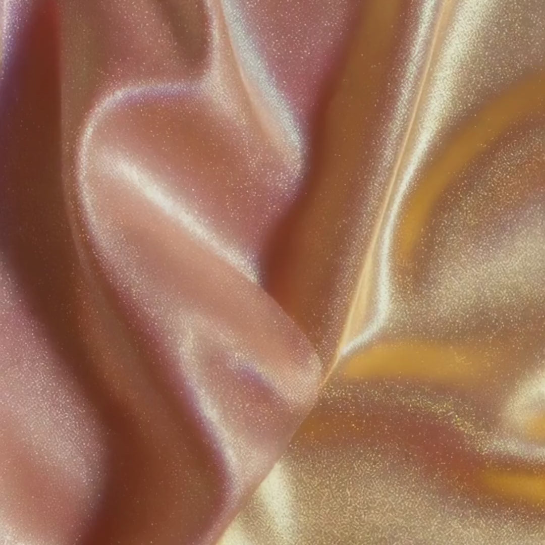 Shimmering Body Butter results - before and after showing customizable radiant shimmer on skin
