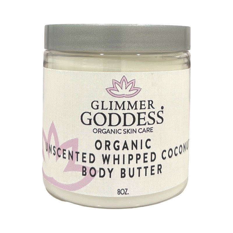 Ultimate Nourishing Organic Whipped Coconut Body Butter - Glimmer Goddess® Organic Skin Care