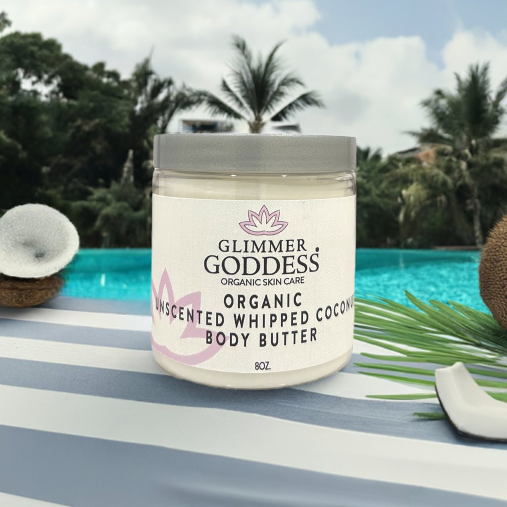 Ultimate Nourishing Organic Whipped Coconut Body Butter - Glimmer Goddess® Organic Skin Care