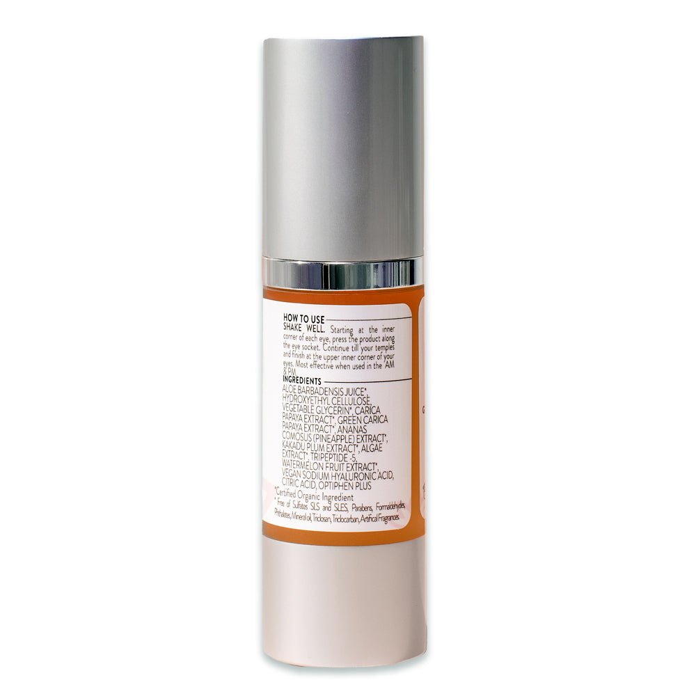 Organic Age Reversing Eye Serum - Instantly Firms - Glimmer Goddess® Organic Skin Care