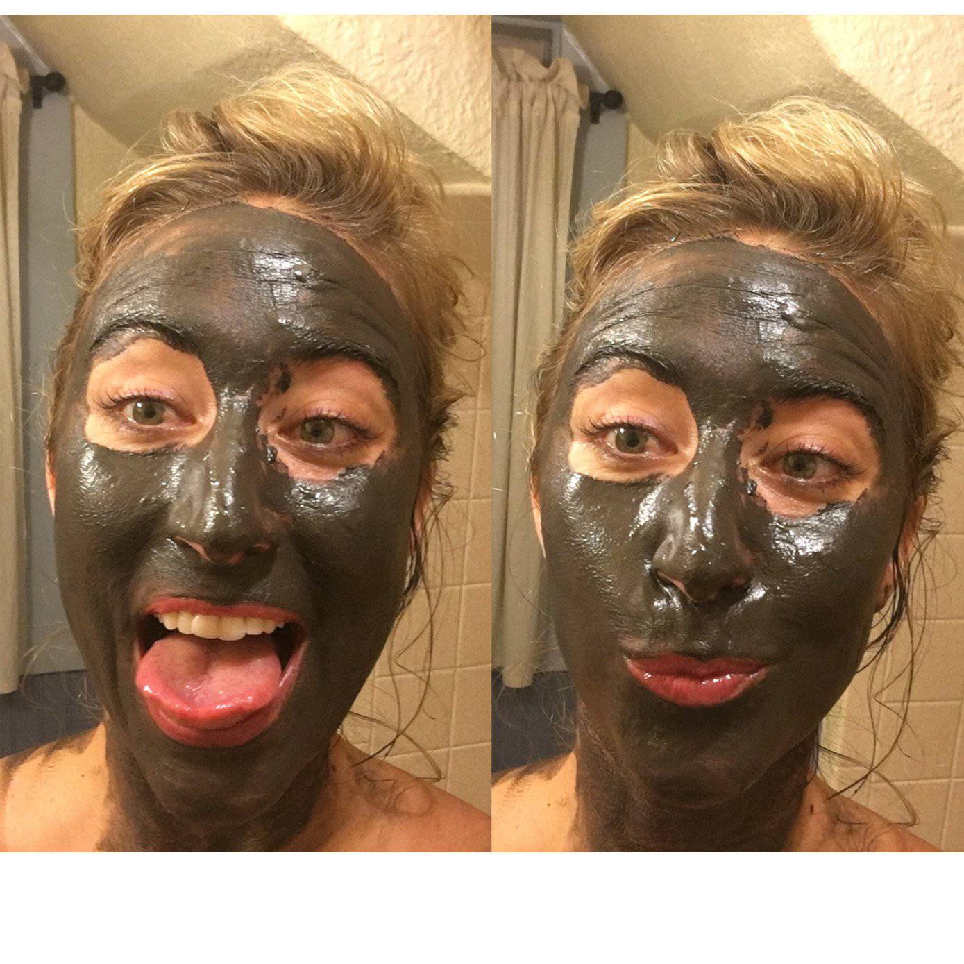 Organic Dead Sea Mud Mask With Bentonite Clay - Exfoliate & Rejuvenate - Glimmer Goddess® Organic Skin Care