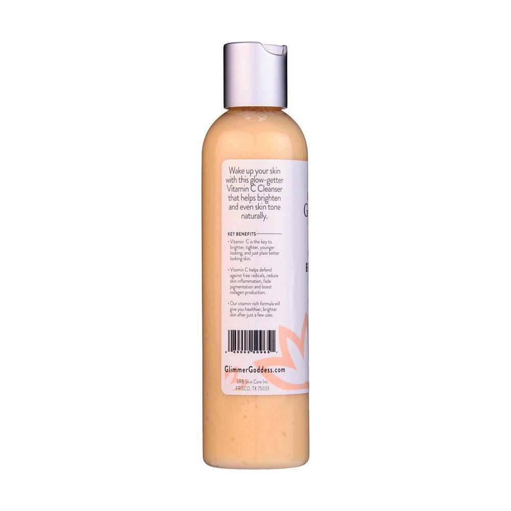 Organic Vitamin C Skin Brightening Cleanser - Glimmer Goddess® Organic Skin Care